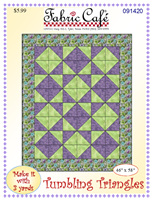 Fabric Cafe - Tumbling Triangles