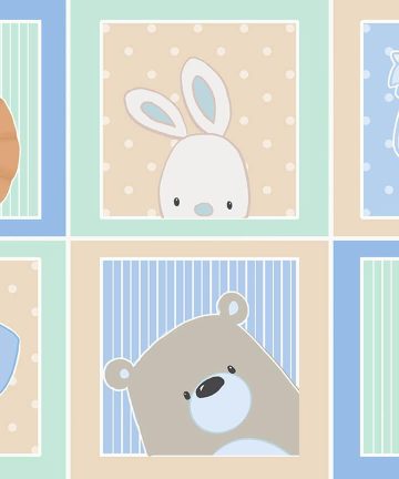 Little Peepers Flannel -  5" Animal Blocks