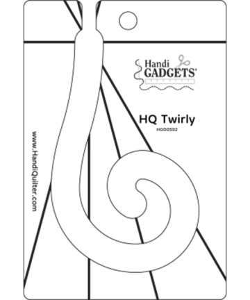 Handi Quilter Ruler Twirly Template